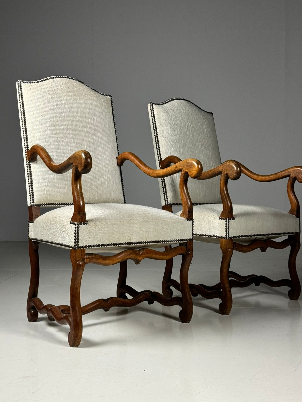 Set van 2 Os de Mouton stoelen