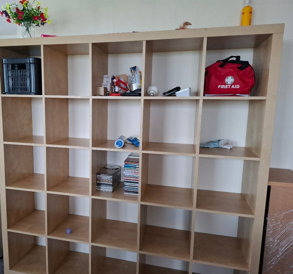 Ikea roomdivider, Huis en Inrichting, Kasten | Wandmeubels, Ophalen, Met plank(en), Zo goed als nieuw, 150 tot 200 cm