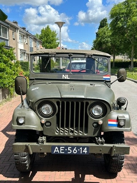 Willy's M38A1 “NEKAF”  AE-56-14   (MinDef KP-56-21), Ophalen, Landmacht, Nederland, Embleem of Badge