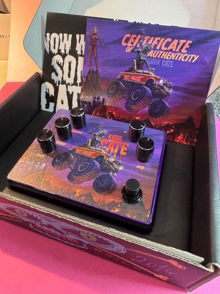 KHDK Cate Heavy Metal Pedal (Custom-Made!), Ophalen of Verzenden, Nieuw, Volume