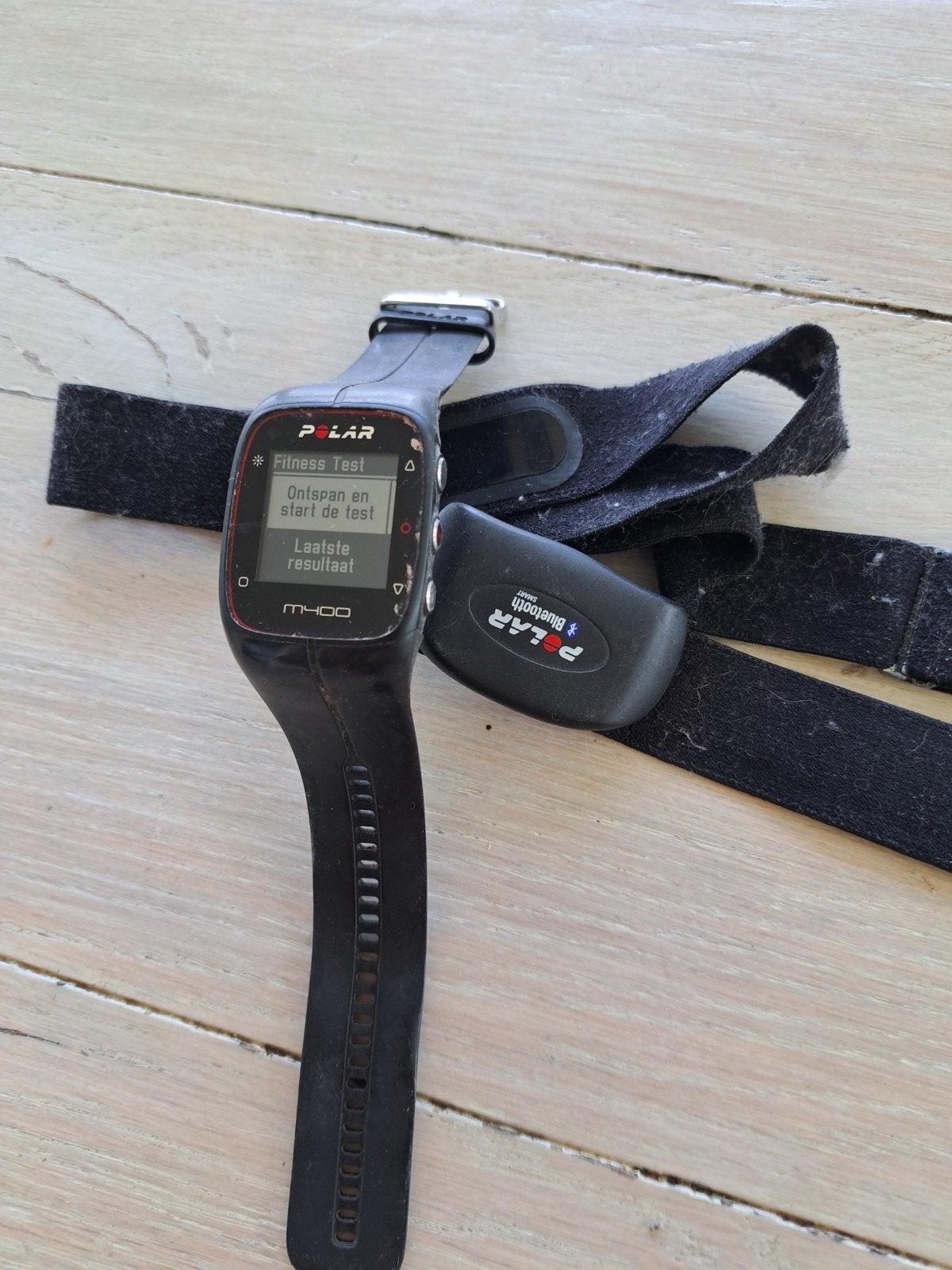 Polar sporthorloge met hartslagband, Sport en Fitness, Hartslagmeters, Ophalen of Verzenden, Polar