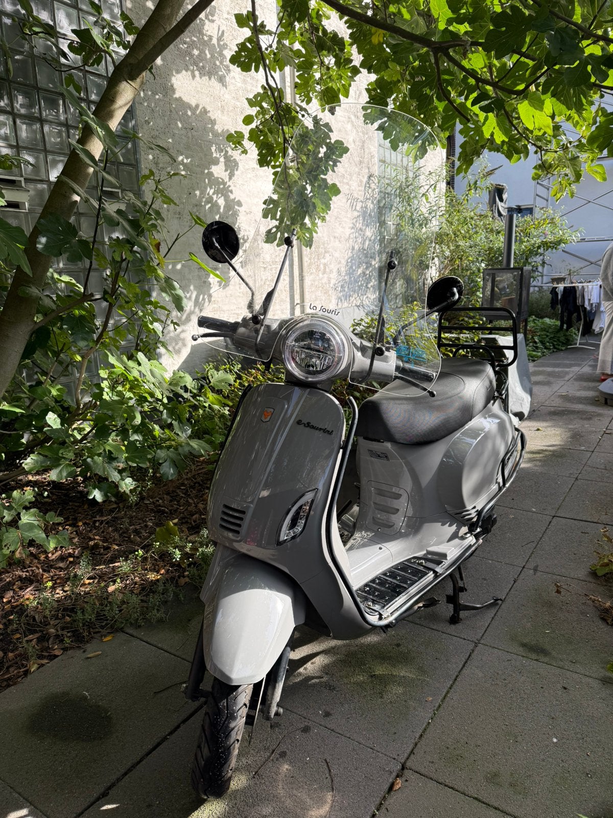 La Souris E-Sourini Bosch scooter, Nardo Grey 45 km/h, Gebruikt, Elektrisch, Ophalen, Overige merken