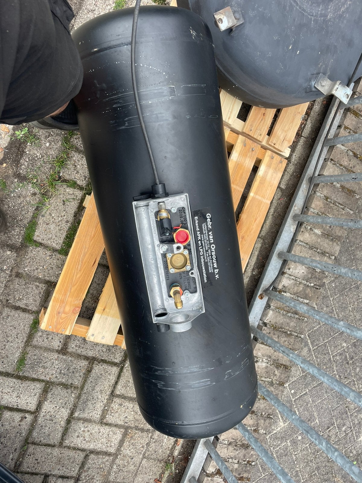 lpg tank 100 liter, Ophalen of Verzenden
