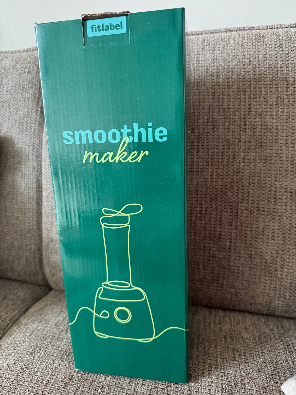 Fitlabel Smoothie Maker - Nieuw in doos, Witgoed en Apparatuur, Ophalen of Verzenden, Nieuw, Blender to go