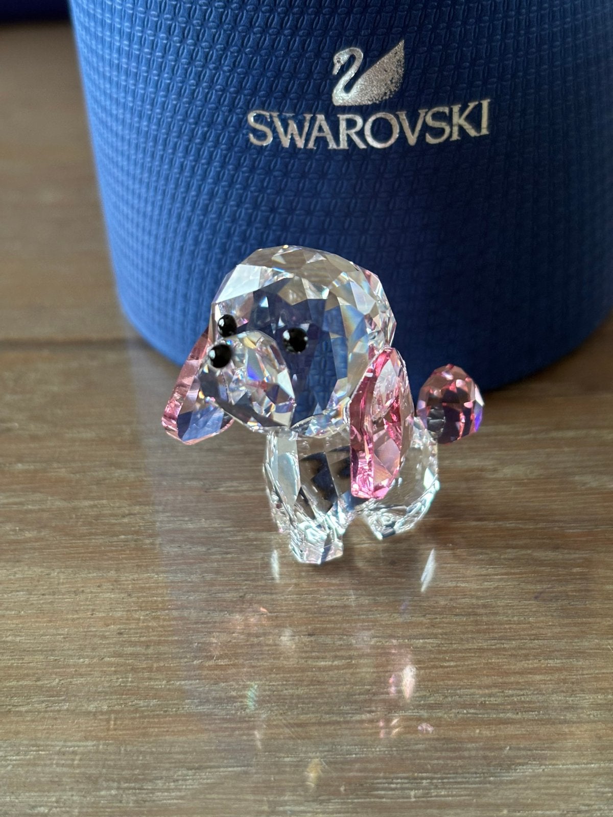 Swarovski puppy Rosie, Verzamelen, Ophalen of Verzenden, Zo goed als nieuw, Figuurtje