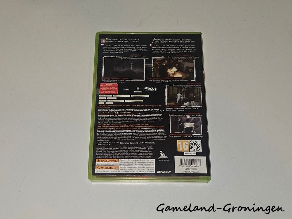 Sherlock Holmes versus Jack the Ripper (Xbox 360), Gebruikt, -, -, 1 speler