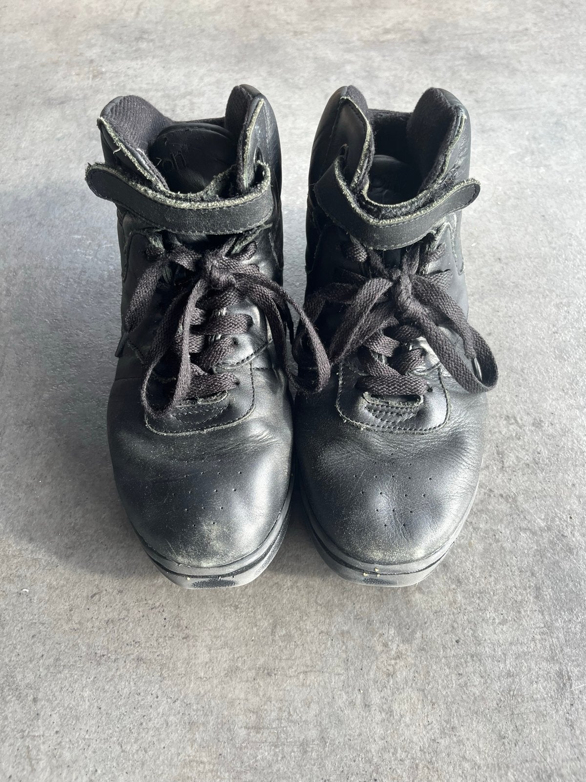 Zwarte Dansschoenen Maat 39 - Gedragen, Ophalen of Verzenden, Gedragen, Zwart, Dansschoenen