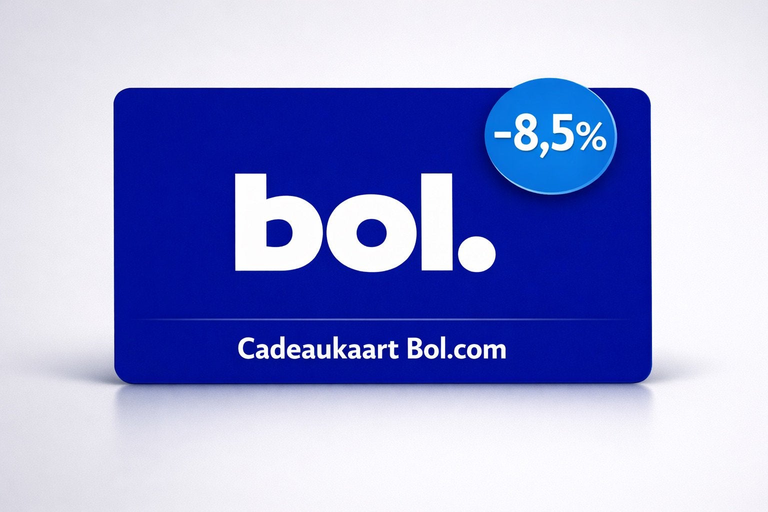 2x Bol cadeaukaart twv € 150,-, Eén persoon, Cadeaubon