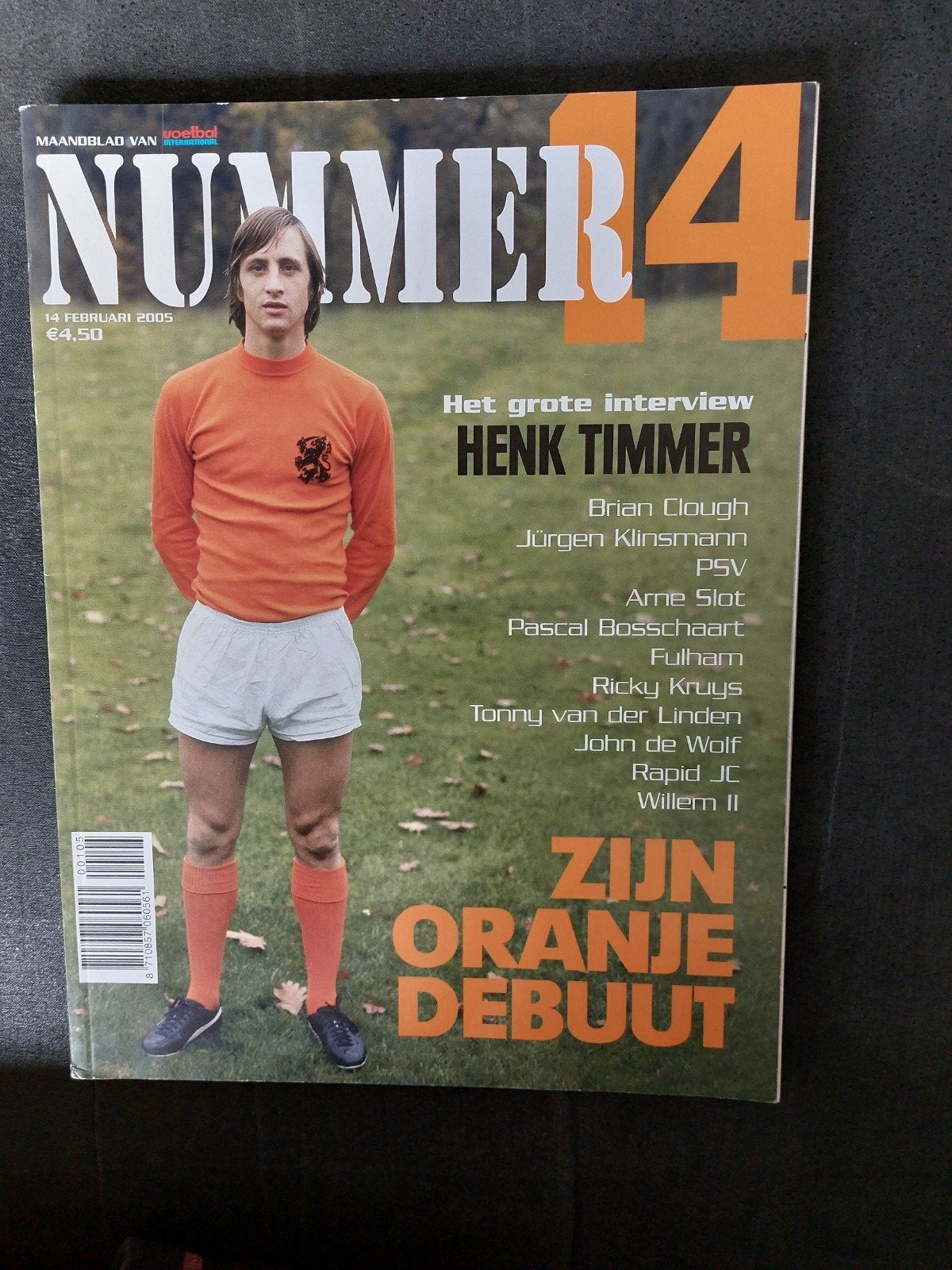 Nummer 14 Voetbal International, Ophalen of Verzenden, Gebruikt, Overige binnenlandse clubs, Boek of Tijdschrift