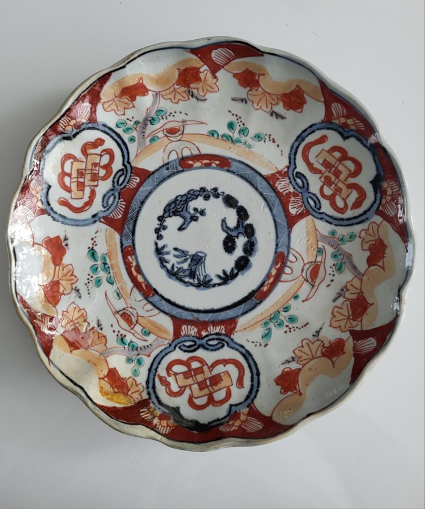 Te koop antiek Chinees Porseleinen wandbord, Antiek en Kunst, Ophalen of Verzenden