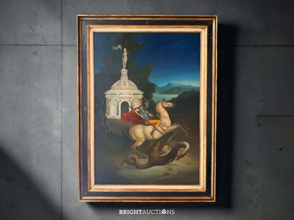 Giorgio e il drago - Giovanni Tommasi Ferroni, Ophalen