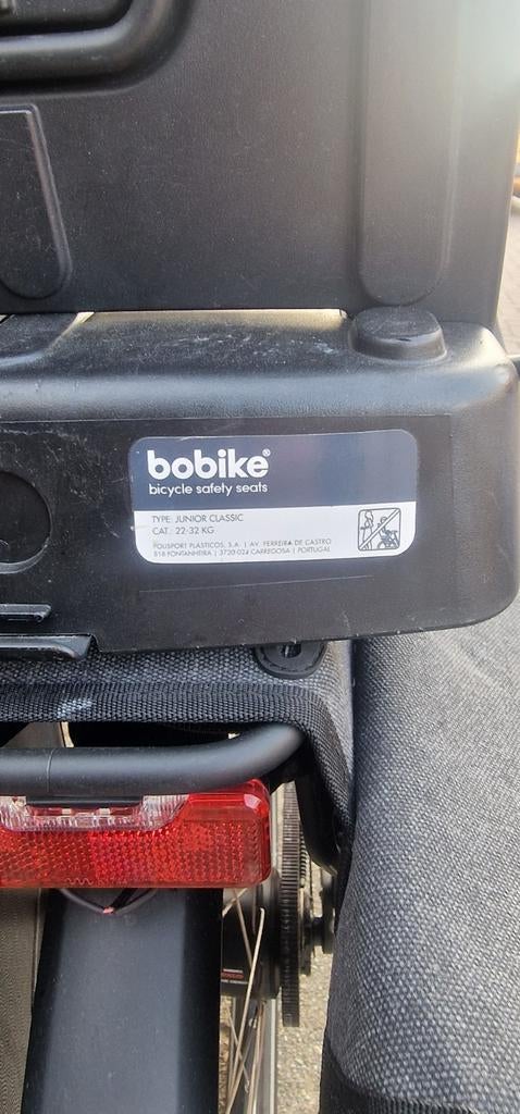 Bobike Junior Classic fietszitje - Achterzitje, Ophalen, Achterzitje, 22 t/m 36 kg, Bobike