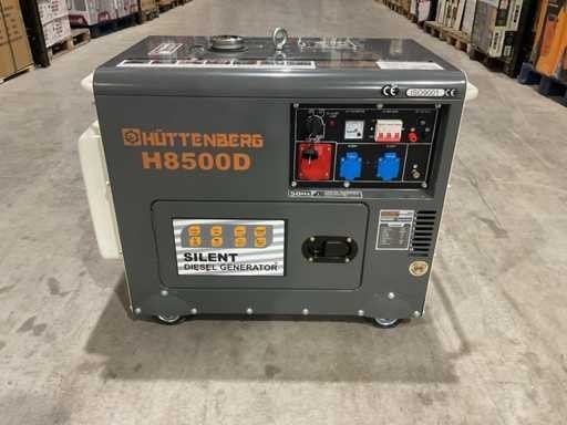 Aggregaat/generator Diesel 8500w nieuw Silent Gratis bezorg, Dieselolie, Geluidgedempt, Nieuw, Ophalen of Verzenden