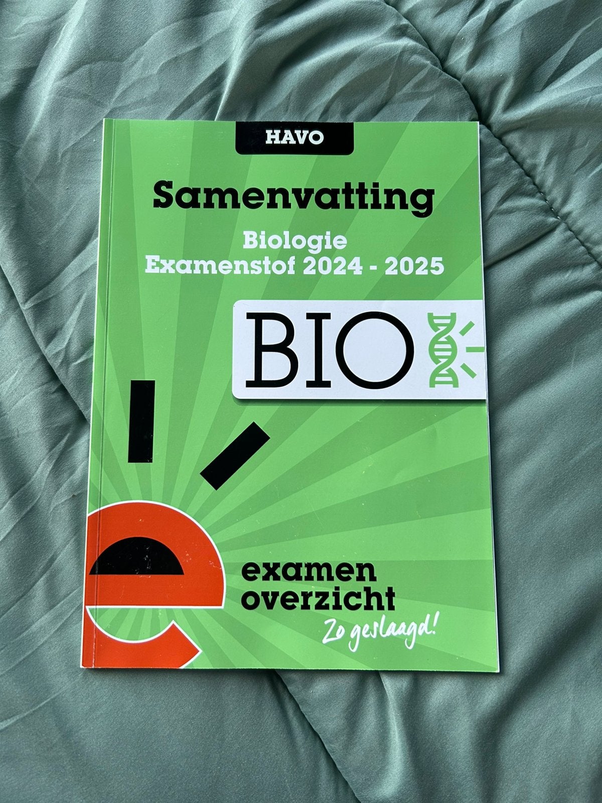 Examen Overzicht samenvatting Biologie Havo, Boeken, Ophalen of Verzenden, Zo goed als nieuw, HAVO, Biologie