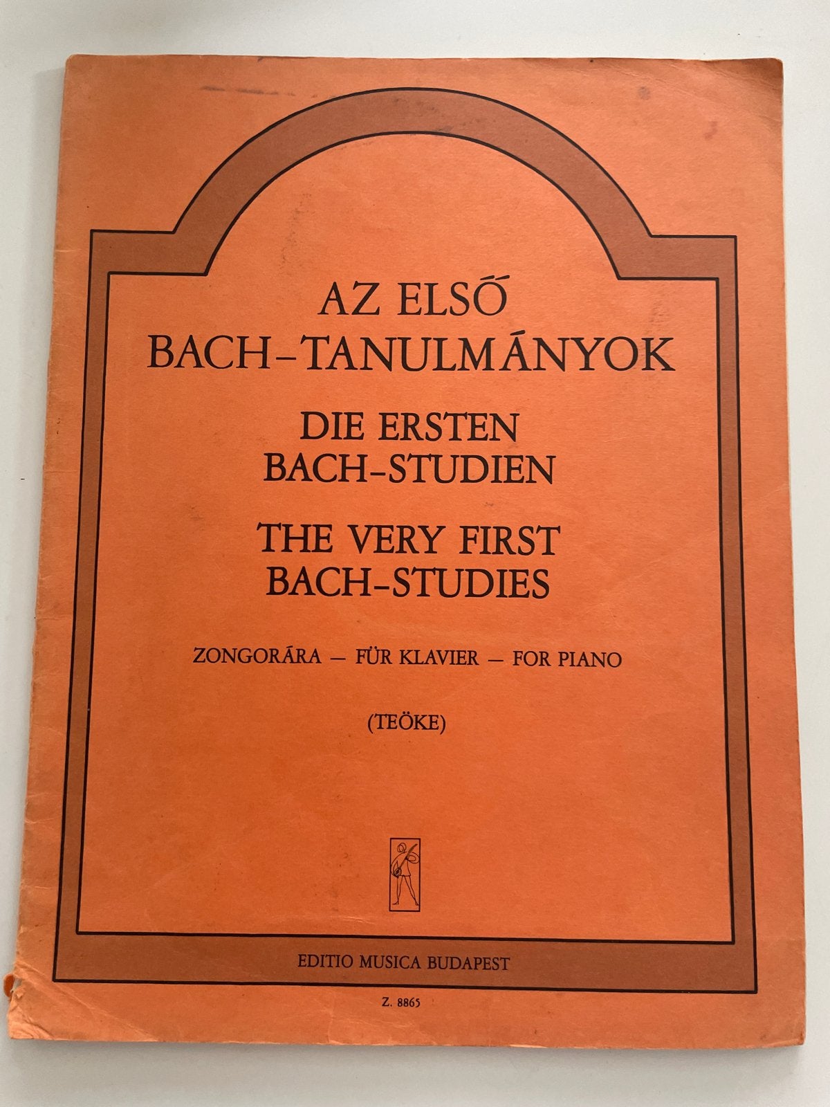 The Very First Bach-Studies - Pianoboek, Gebruikt, Klassiek, Ophalen of Verzenden, Artiest of Componist