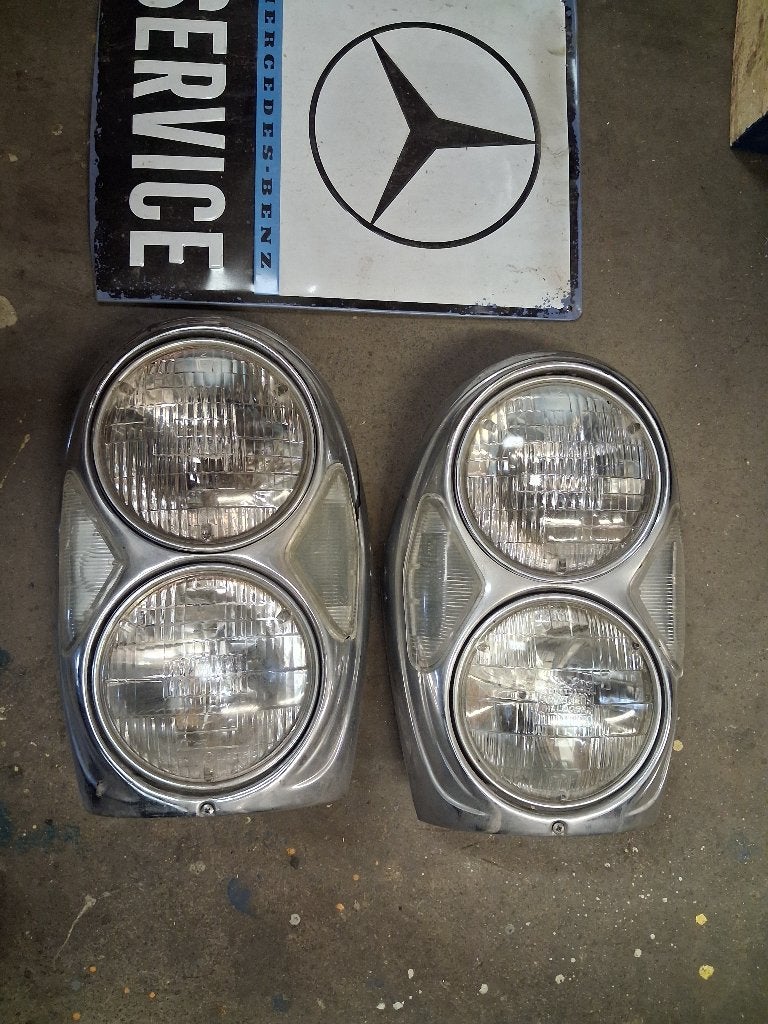 usa koplampen mercedes w108 w109 w111 w112, N, N, N, Gebruikt