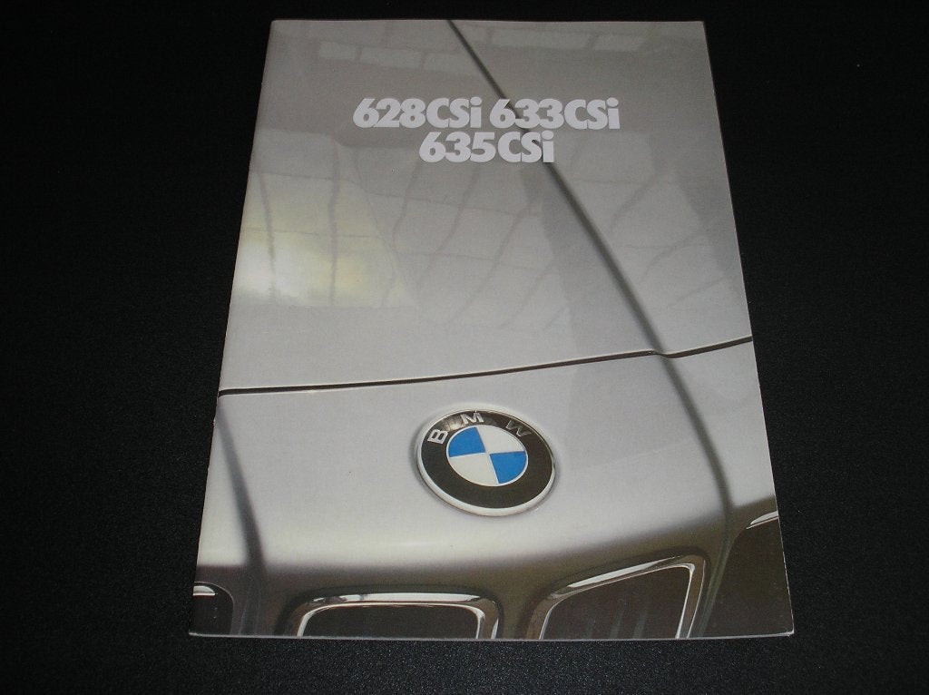 BMW 628 CSi, 633 CSi, 635 CSi, 1980/1981, Boeken, Auto's | Folders en Tijdschriften, Ophalen of Verzenden, Gelezen, BMW