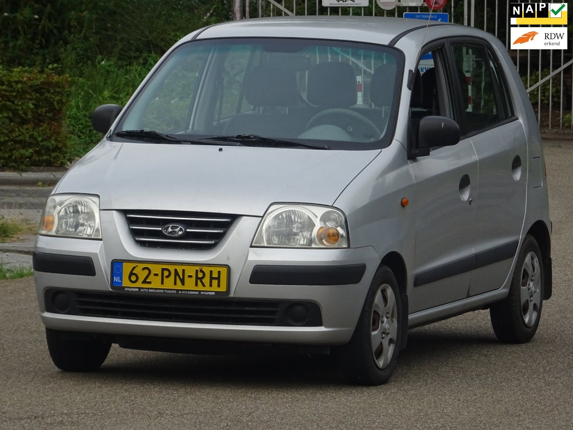 Hyundai Atos 1.1i Active 112DKM/NAP/ELEKRAM/APK 23-09-2027, Voorwielaandrijving, Gebruikt, 31 €/maand, 4 cilinders