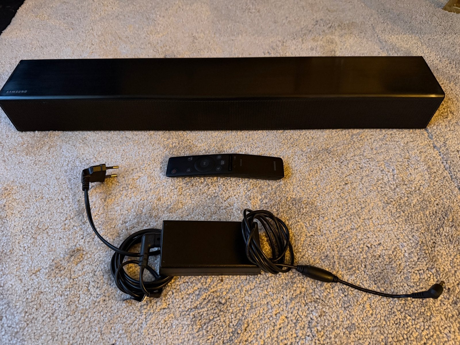 Samsung Soundbar met alle accessoires, Audio, Tv en Foto, Luidsprekers, Afstandsbediening, Ophalen, Zo goed als nieuw, Overige typen