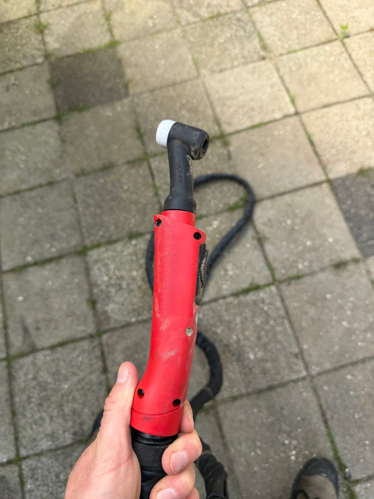 TIG toorts Fronius met 25m slangenpakket, Ophalen of Verzenden, Gebruikt, 150 tot 250 ampère, Tig