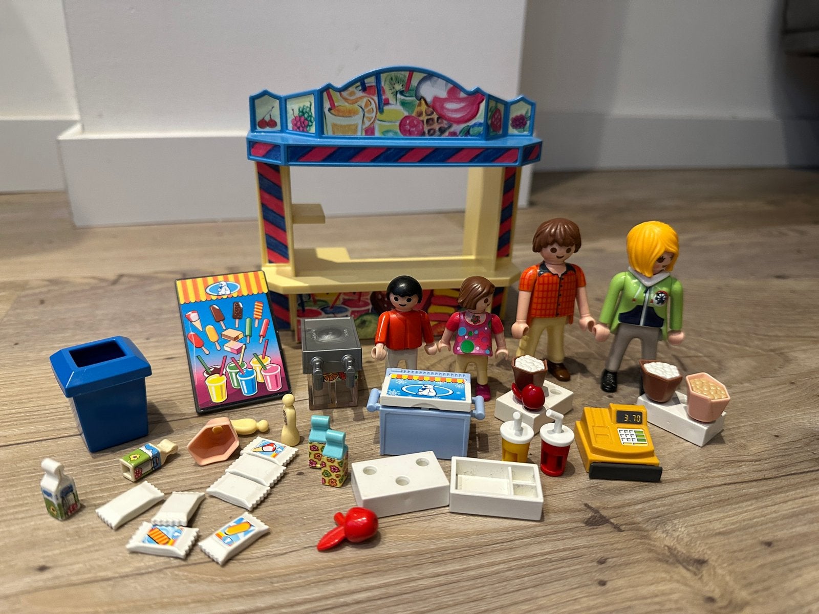 Playmobil snoepkraam, Gebruikt, Complete set, Overige typen, Ophalen of Verzenden