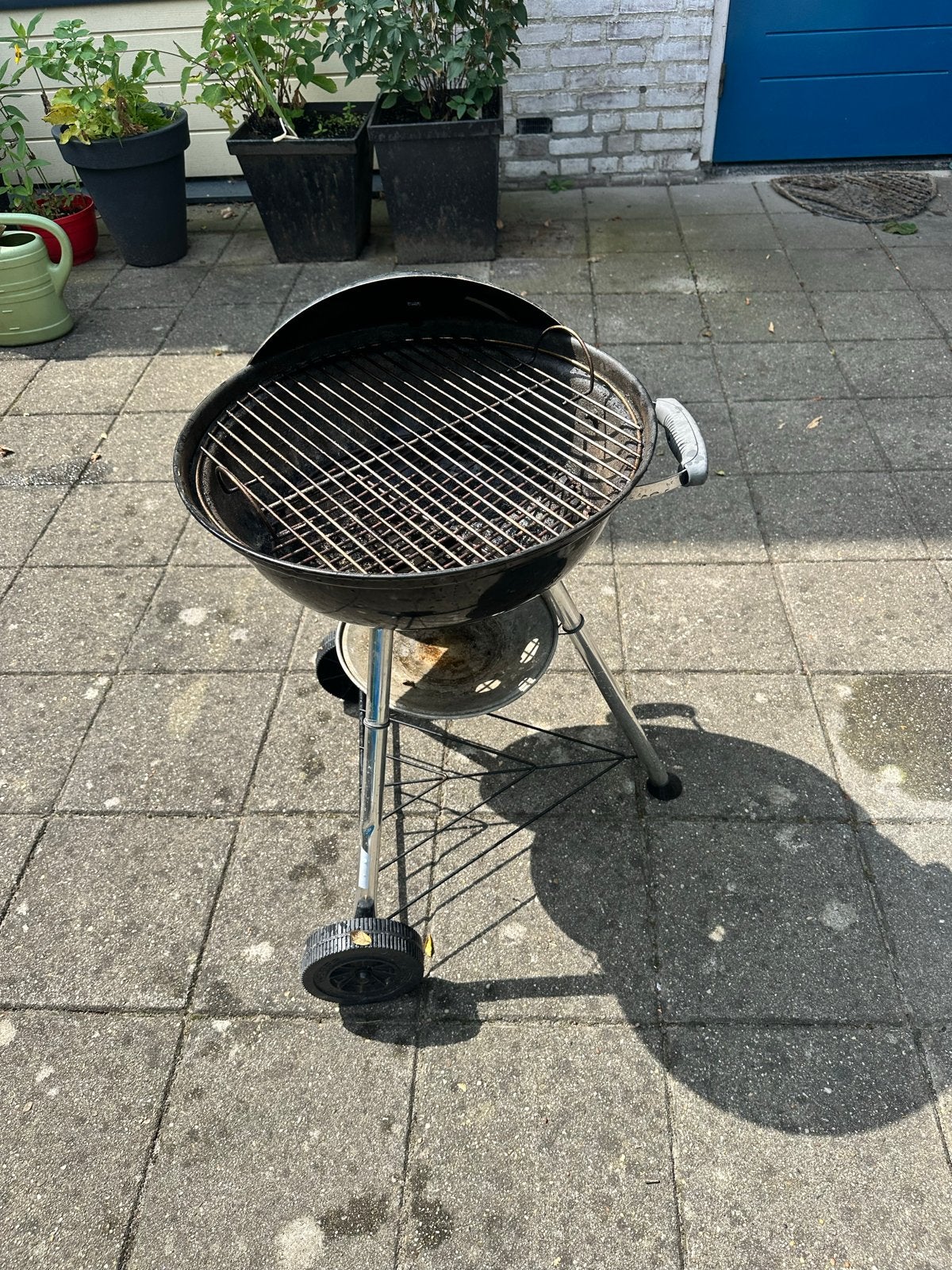 Weber BBQ 47 cm - Compacte Houtskoolbarbecue, Ophalen, Gebruikt