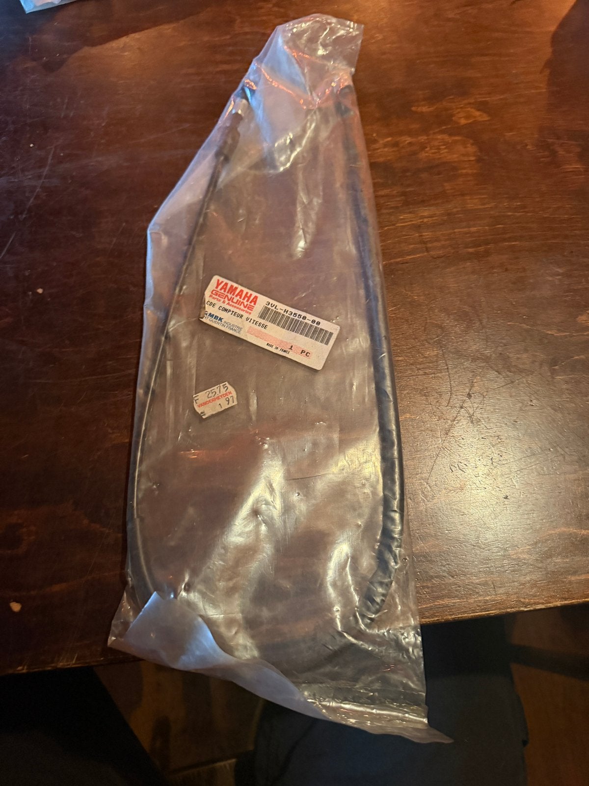 Kilometertellerkabel Yamaha cw50tj, Ophalen of Verzenden, Nieuw, Overige typen, Yamaha