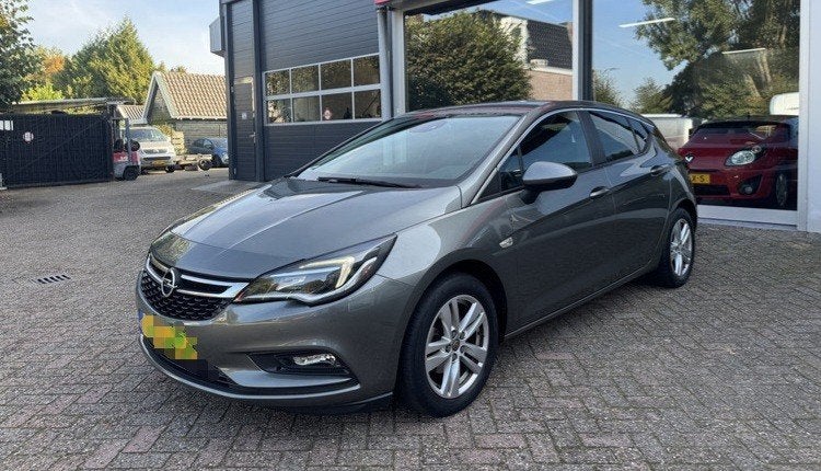 Opel Astra 2019 | 128.000 km | Schadevrij, Auto's, Automaat, Stof, Grijs, Particulier