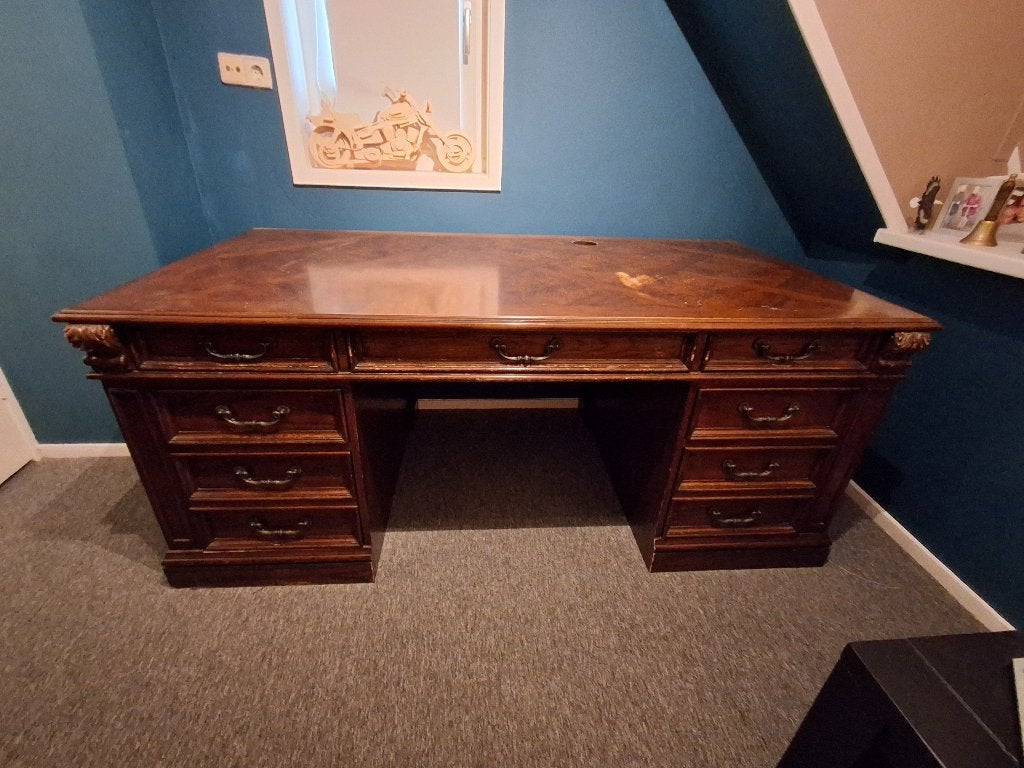 Prachtig klassiek engels bureau, Ophalen