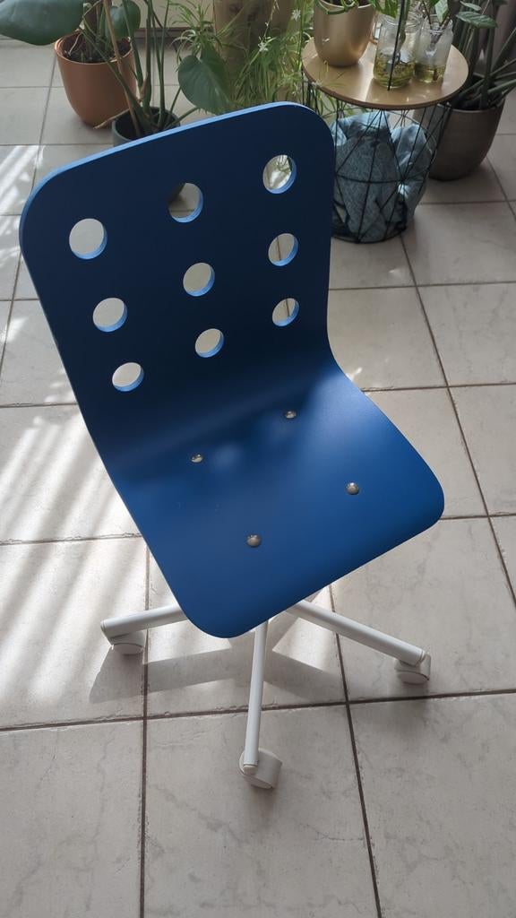 IKEA Jules kinderbureaustoel, Ophalen, Gebruikt, Blauw, Bureaustoel
