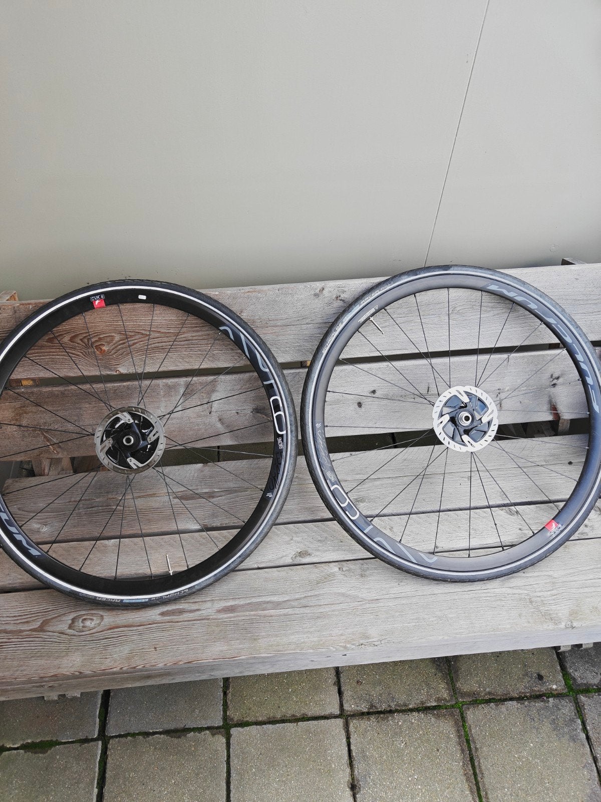 Fulcrum Racing 3 DB Wielset met Cassette en Remschijven, 28 inch, Gebruikt, Schijfrem, Ophalen