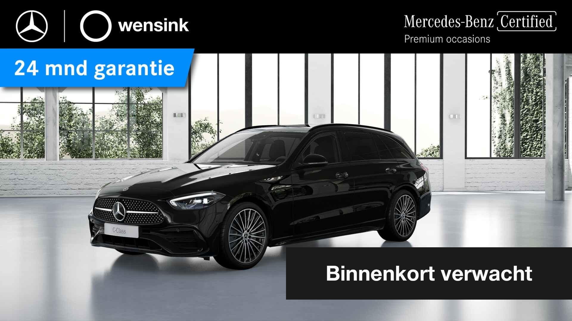 Mercedes-Benz C-klasse Estate 180 AMG Line | Massage | Panor, Auto's, Mercedes-Benz, Bedrijf, Te koop, C-Klasse, ABS, Achteruitrijcamera