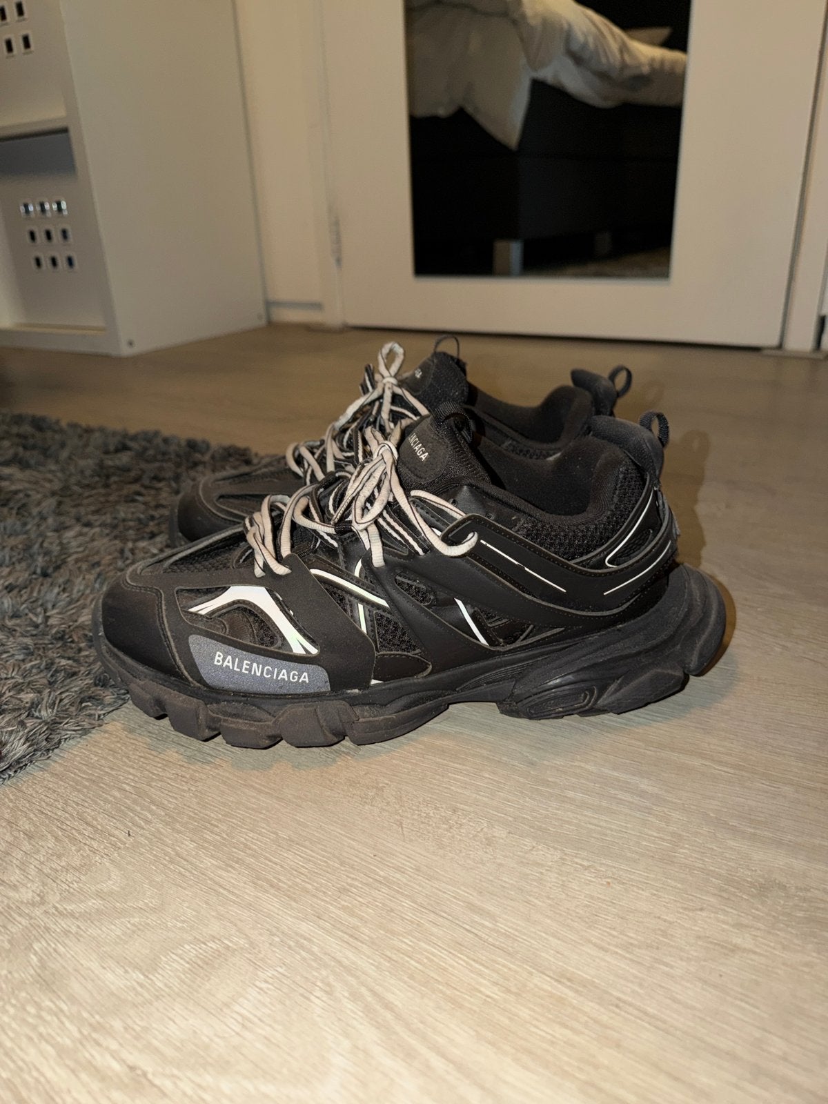 balenciaga track sneakers zwart maat 45, Zwart, Ophalen of Verzenden, Sneakers of Gympen, Gedragen