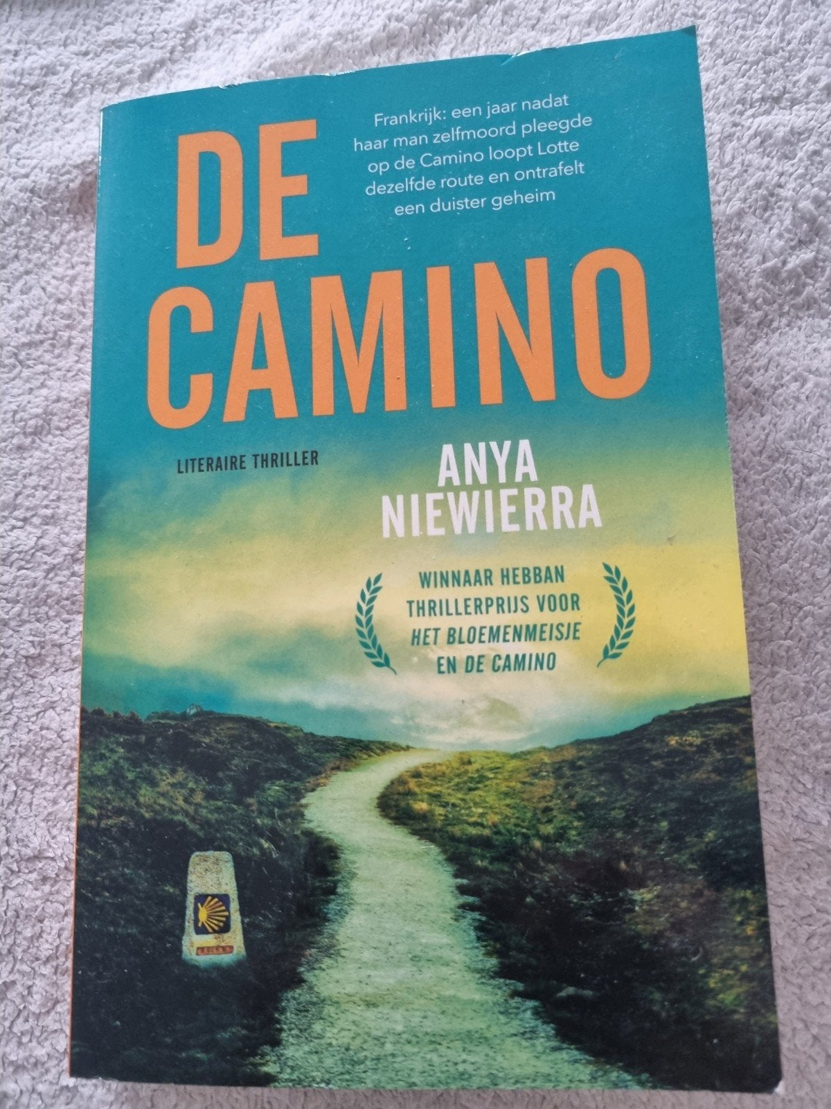 De Camino - Anya Niewierra (Literaire thriller), Boeken, Thrillers, Ophalen of Verzenden, Zo goed als nieuw, Anya Niewierra, Nederland