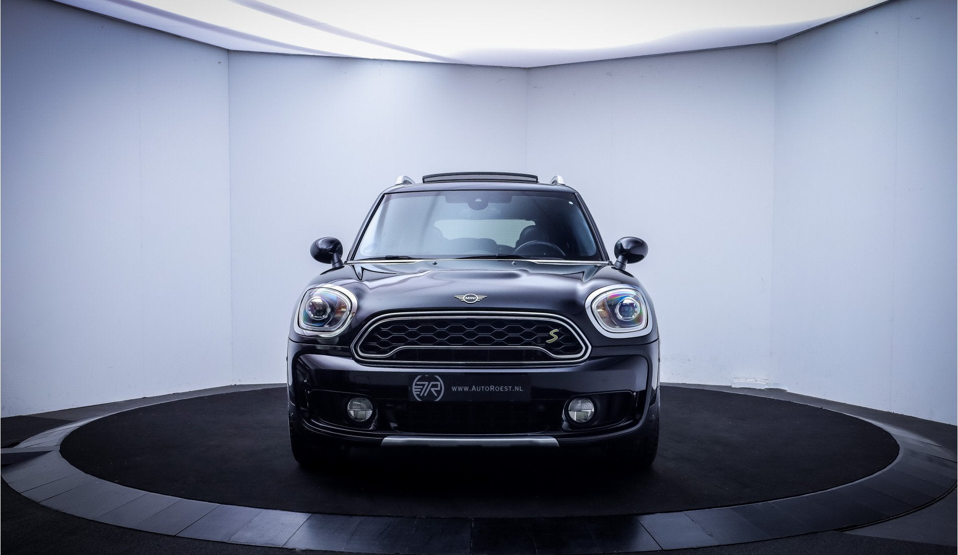 MINI Countryman 1.5 Cooper S E ALL4 Chili SOH 92% | PANO | F, Auto's, Mini, Dealer onderhouden, Gebruikt, Zwart, Zwart