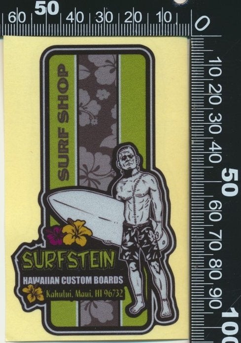 Sticker: Surfstein Surf Shop, Verzenden, Zo goed als nieuw, Sport
