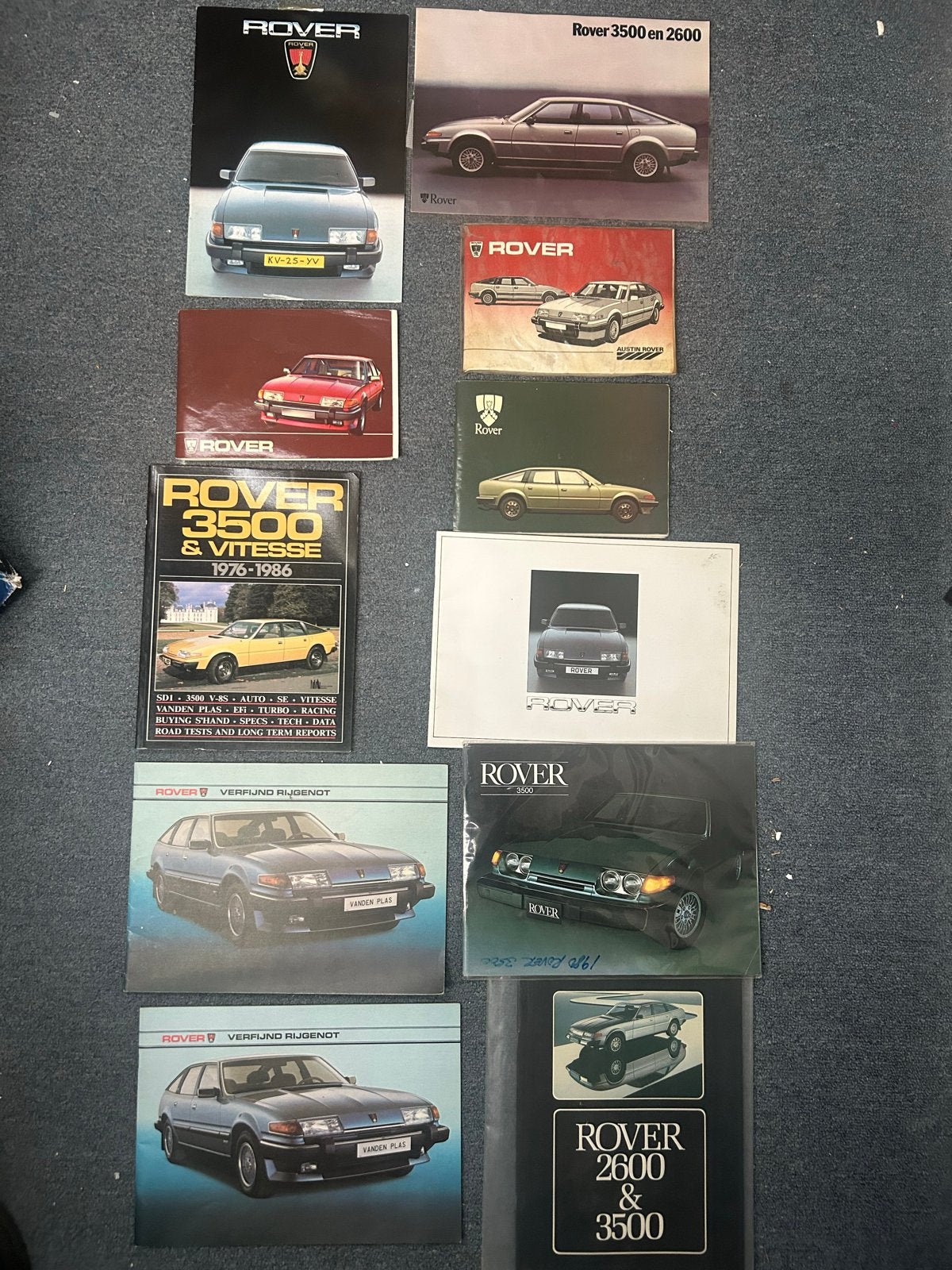 Rover SD1 boekjes en handleidingen, Ophalen of Verzenden, Rover