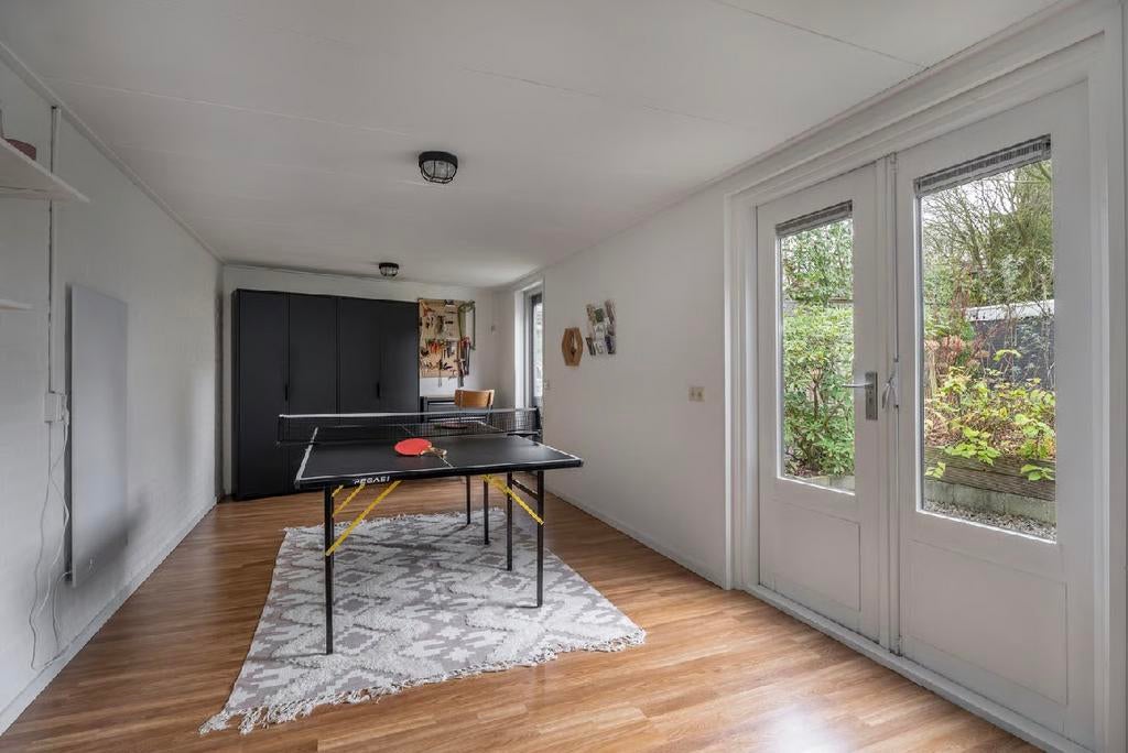 Modern Vloerkleed met Geometrisch Patroon, Ophalen, Beige, 150 tot 200 cm, 200 cm of meer