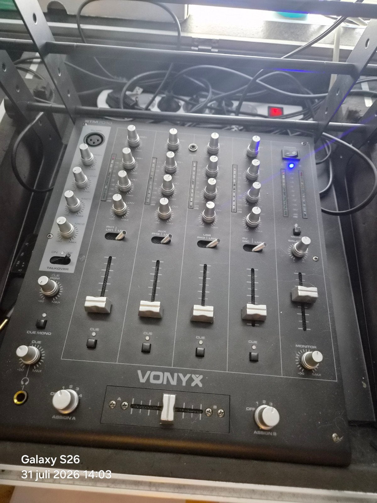 Complete DJ-set: Vonyx mengpaneel, 2x MP3-spelers, fl, Muziek en Instrumenten, Dj-sets en Draaitafels, Ophalen, Gebruikt, Dj-set