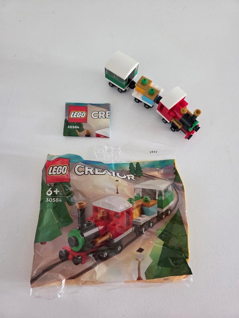 Lego creator kerst trein 30584, Lego, Compleet, Ophalen of Verzenden, Zo goed als nieuw
