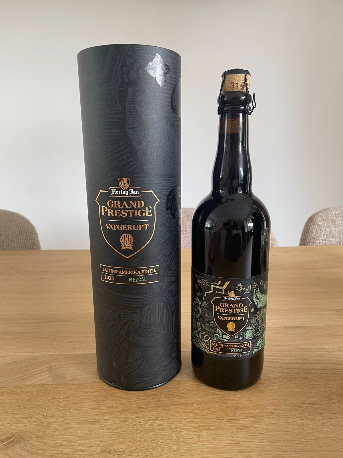 Hertog Jan Grand Prestige vatgerijpt Latijns Amerika, Ophalen of Verzenden, Nieuw, Flesje(s), Hertog Jan