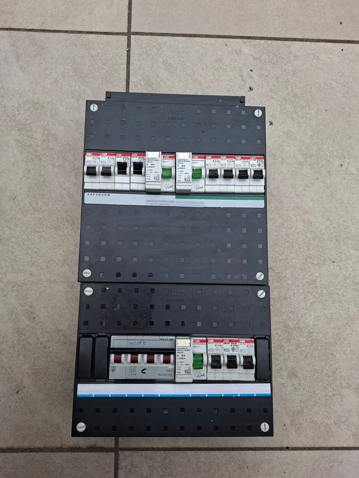 abb 3fase groepenkast meterkast, Ophalen of Verzenden