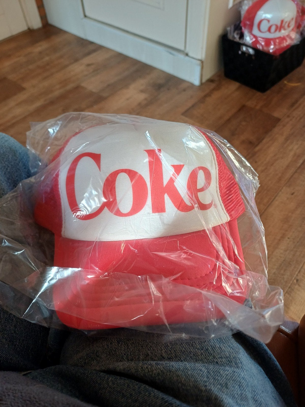 Nieuwe Coca-Cola pet - rood en wit, One Size Fits All, Coca-Cola, Nieuw, Pet, One size fits all