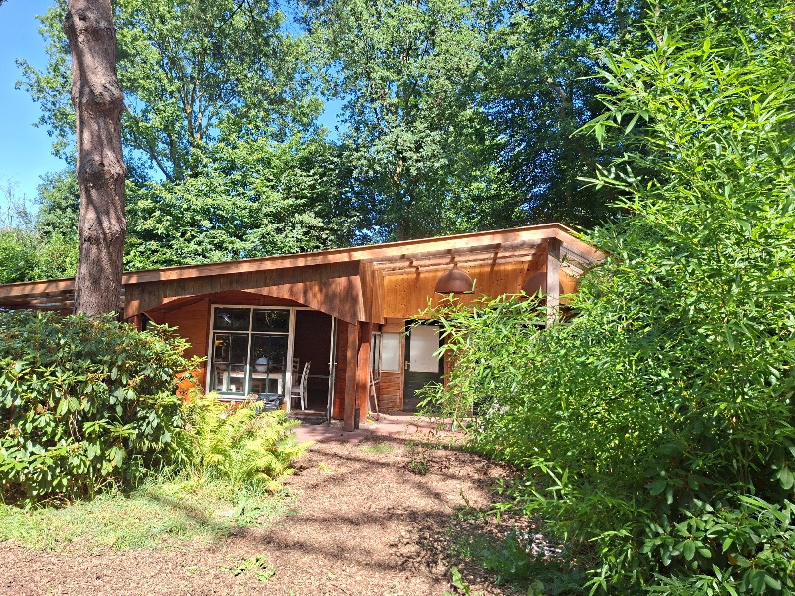 Vakantiehuis, hele jaar open, In bos, Tuin, 2 slaapkamers, Recreatiepark