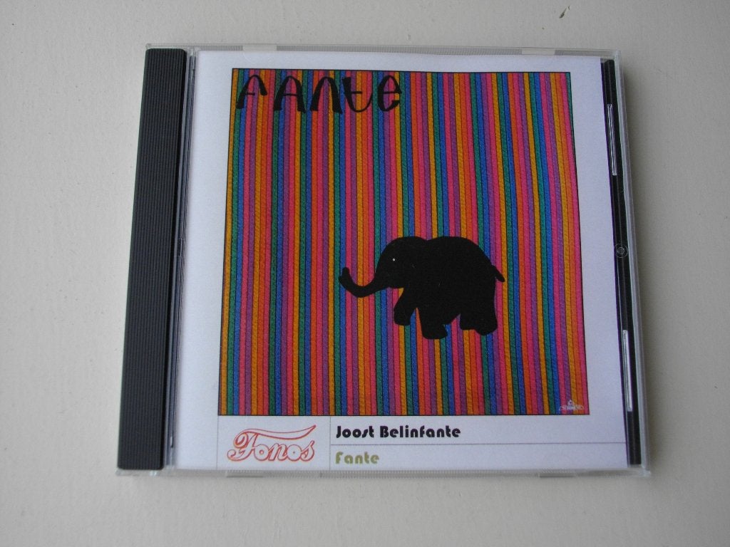 Joost Belinfante - Fante (1982) CD - Fonos, Ophalen of Verzenden, Gebruikt, Pop, Album