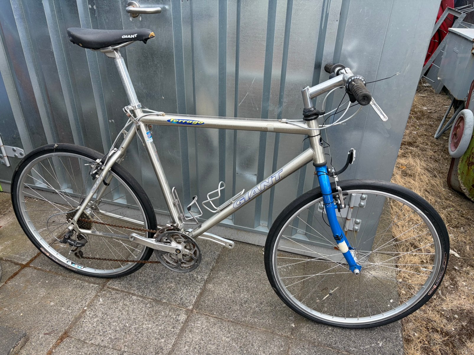 Racefiets Giant 21.5 inch, Gebruikt, Aluminium, Meer dan 20 versnellingen, 53 tot 57 cm