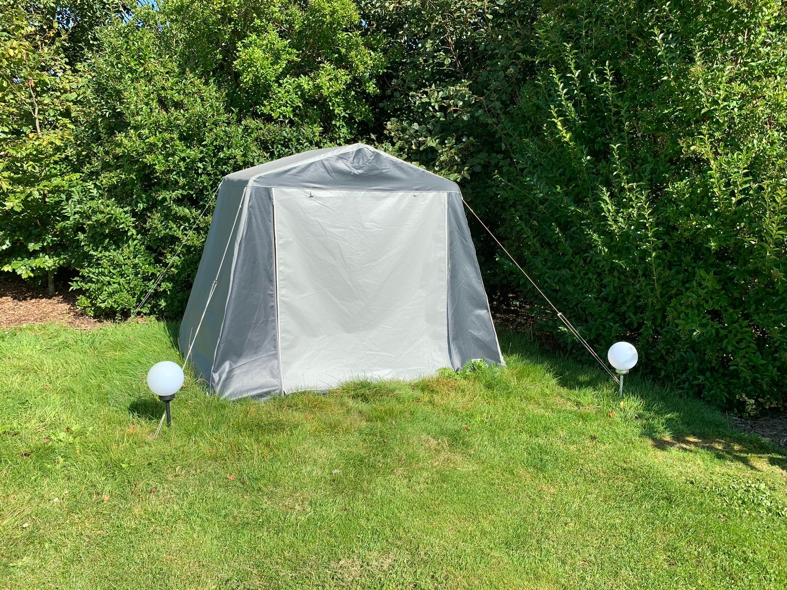 Schuurtentje Hypercamp 1 seizoen gebruikt, Caravans en Kamperen, Ophalen, Zo goed als nieuw, Tot en met 2