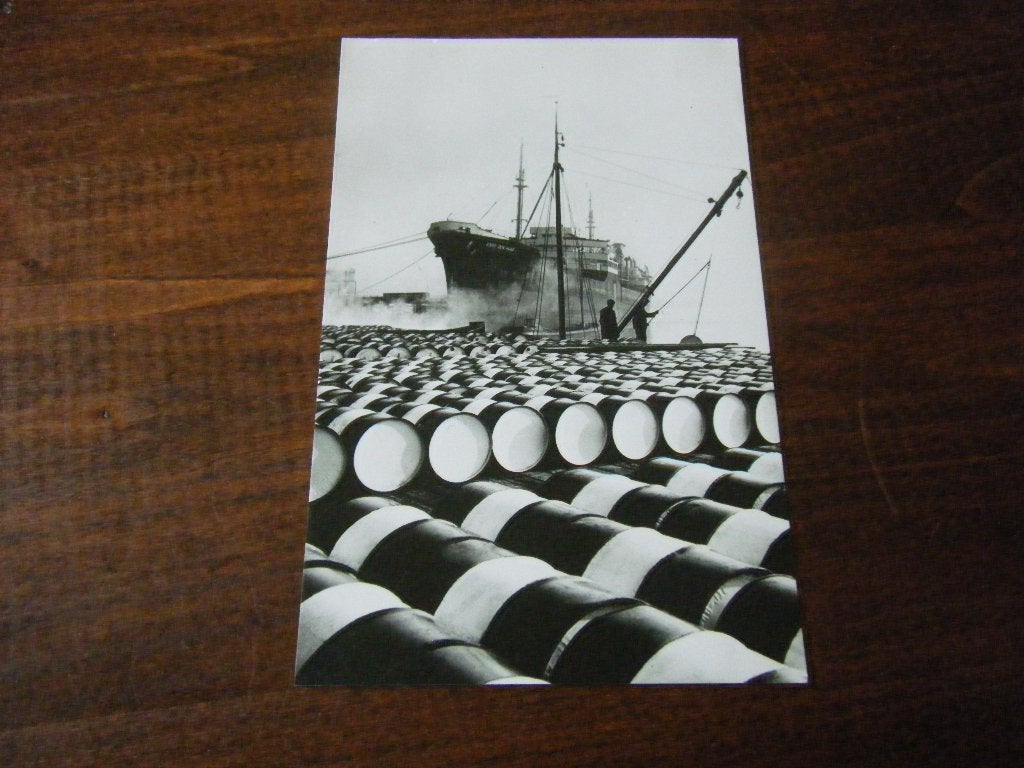 G5 - Schip - s.s. Esso Den Haag - Olievaten - Mooi/Oud, Ophalen of Verzenden, Gebruikt, Kaart, Foto of Prent
