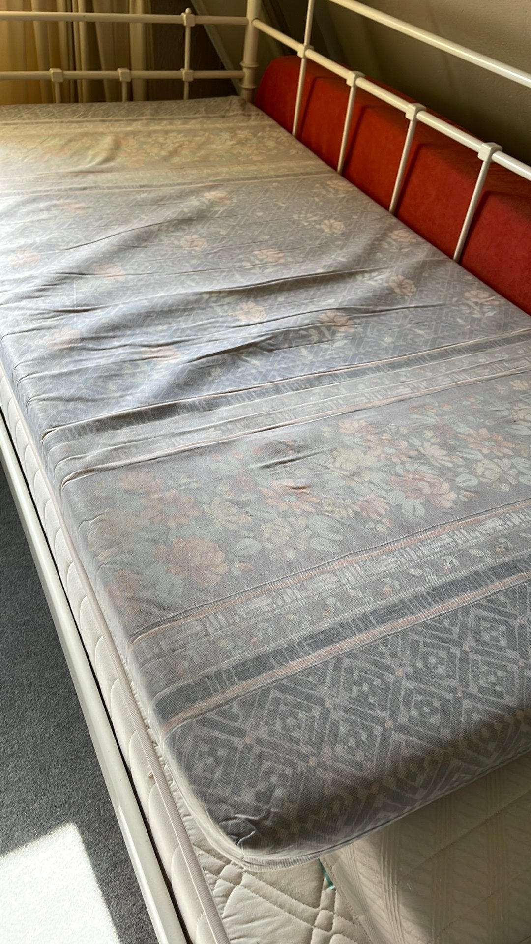 Dun schuimrubber matrasje 90 x 180, Ophalen, 90 cm, Eenpersoons, 190 cm of minder
