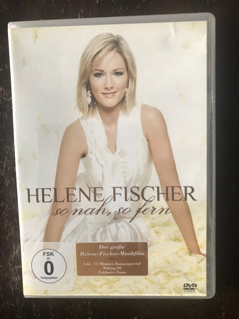 Helene Fischer So Nah So Fern DVD ( 2016 ), Alle leeftijden, Ophalen of Verzenden, Zo goed als nieuw, Inclusief boekje